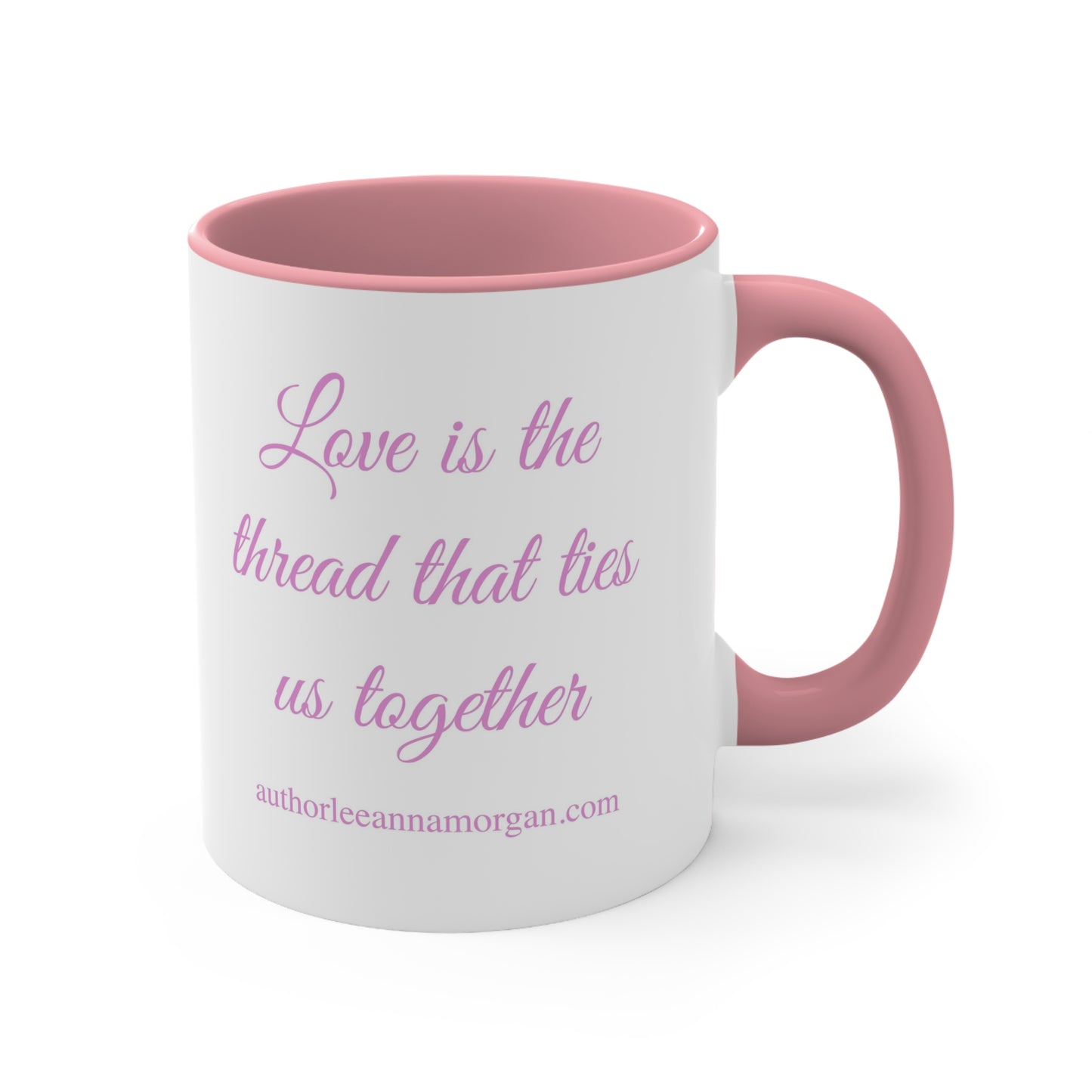 A Stitch in Time Coffee Mug - Love is the thread that ties us together